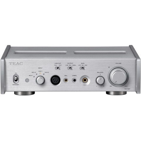 Teac HA-507 耳機功率擴音機/模擬前級放大器 (銀色)